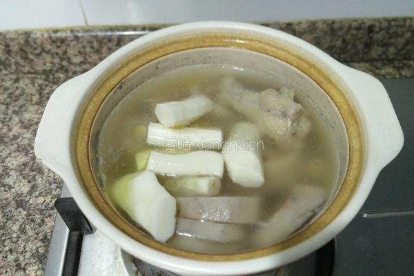 山药莲藕鸡汤的做法图解5