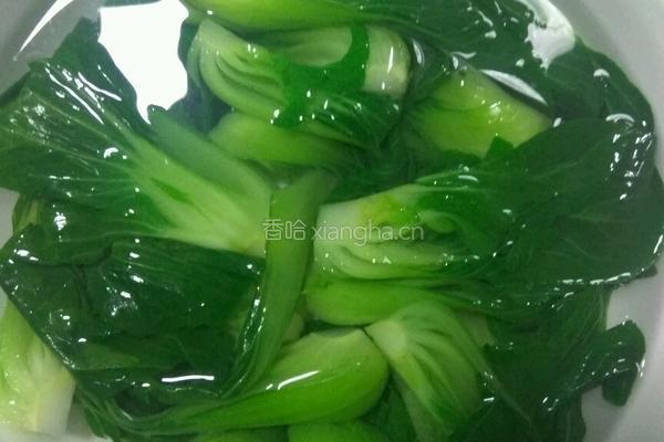 青菜香菇的做法图解6