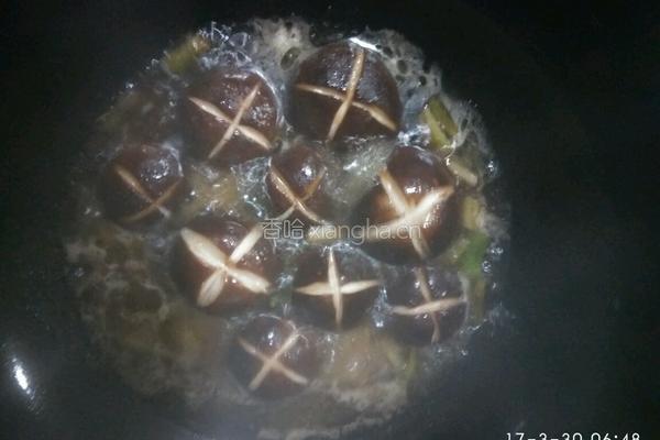 青菜香菇的做法图解9