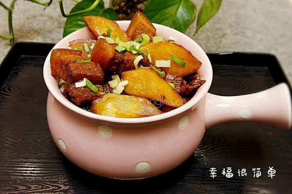 茭白红烧肉的做法图解17