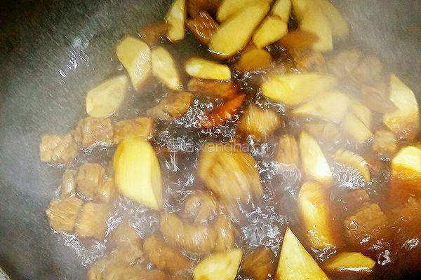 茭白红烧肉的做法图解13