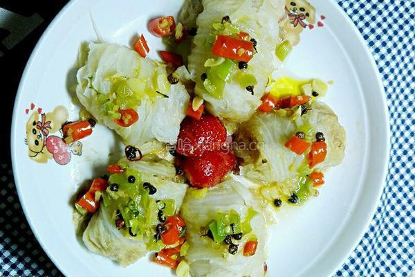 白菜肉卷