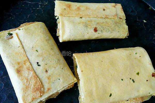 酥脆菜煎饼的做法图解8