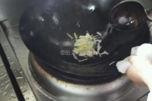 韭菜炒豆干的做法图解3
