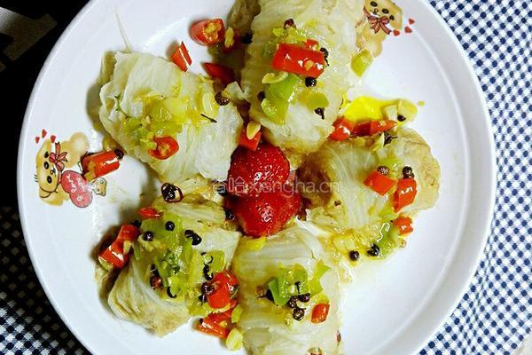 白菜肉卷的做法图解9