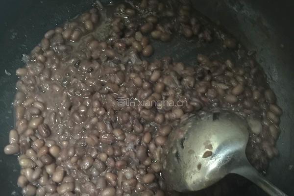 无油版自制红豆沙的做法图解3