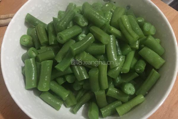 肉沫豆角的做法图解6