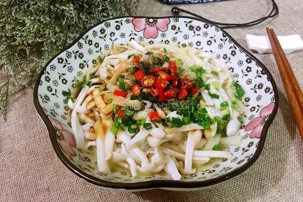 葱油白玉菇的做法图解12