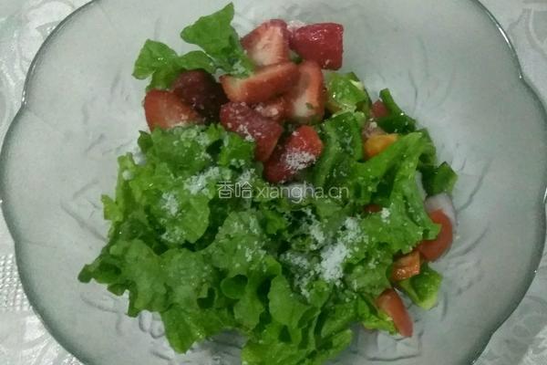 奶油甜味蔬果沙拉的做法图解3