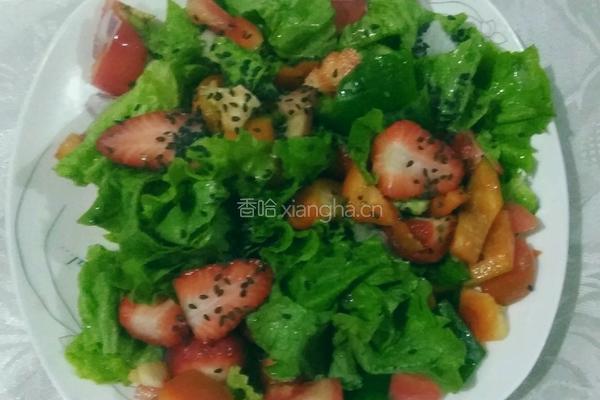 奶油甜味蔬果沙拉的做法图解4