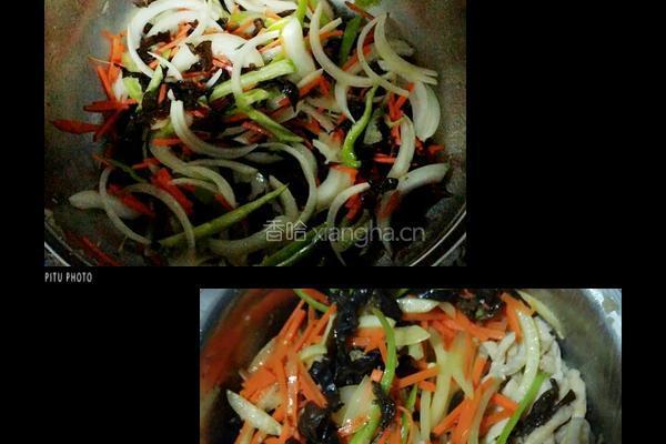 鱼香肉丝（鸡肉）的做法图解7