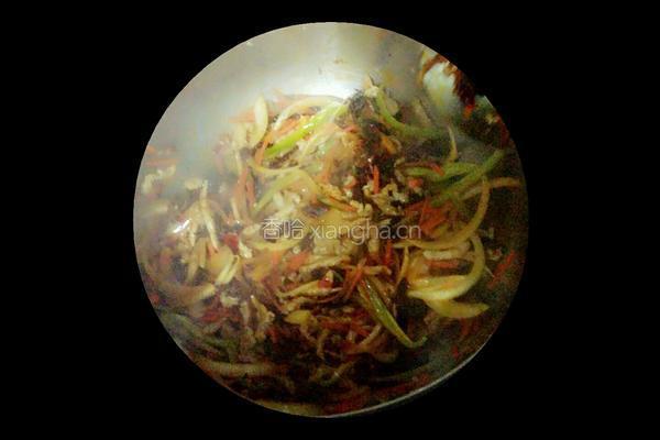鱼香肉丝（鸡肉）的做法图解9