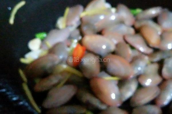 辣炒文哈的做法图解4