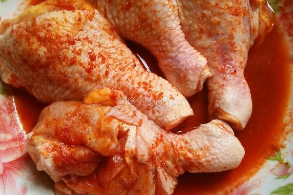 新奥尔良烤鸡腿的做法图解4