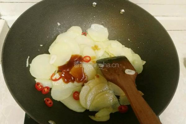 蚝油土豆片的做法图解5
