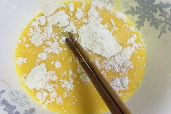 荠菜蛋饼的做法图解8
