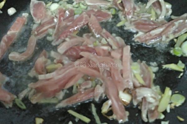 肉丝豆芽菜的做法图解6