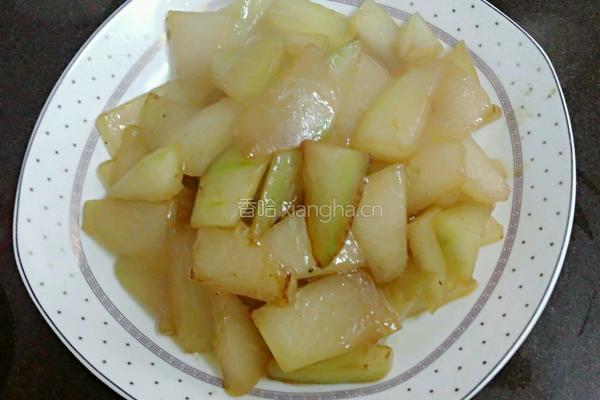 蚝油冬瓜的做法图解9