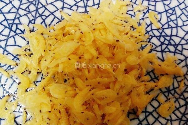虾皮粉丝小白菜的做法图解3
