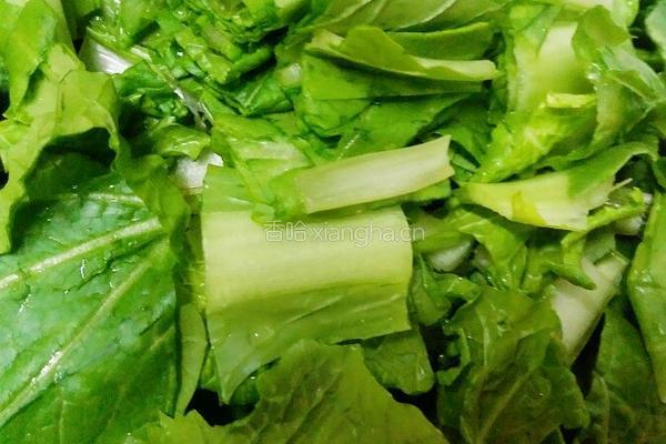 虾皮粉丝小白菜的做法图解4