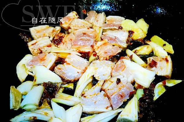 冬笋烧肉的做法图解3