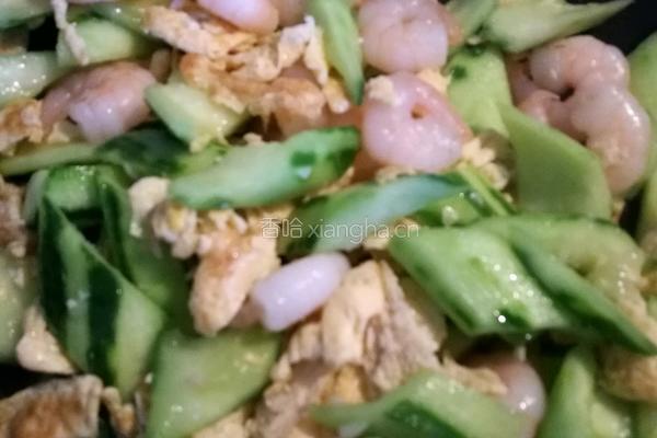 丝瓜炒鸡蛋虾仁的做法图解9
