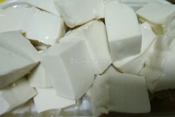 焖豆腐鸭血韭菜的做法图解4