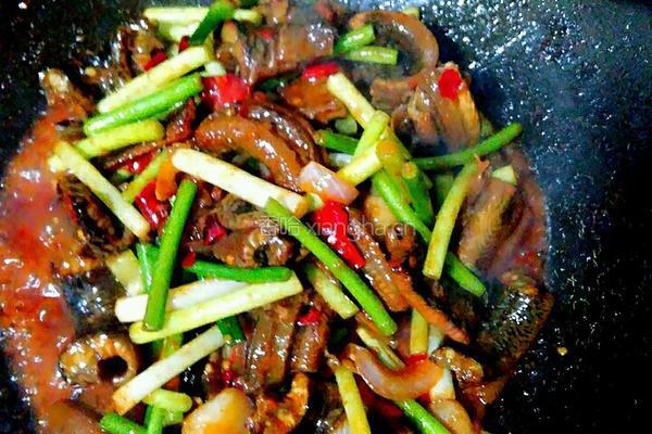 香辣鳝鱼的做法图解14