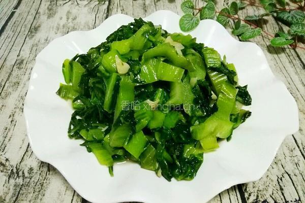 蒜蓉根达菜