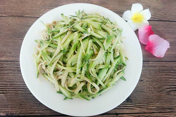 黄瓜拌豆片的做法图解6