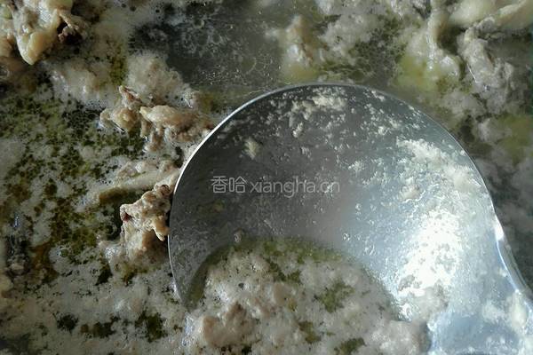 炖鸡架骨的做法图解4