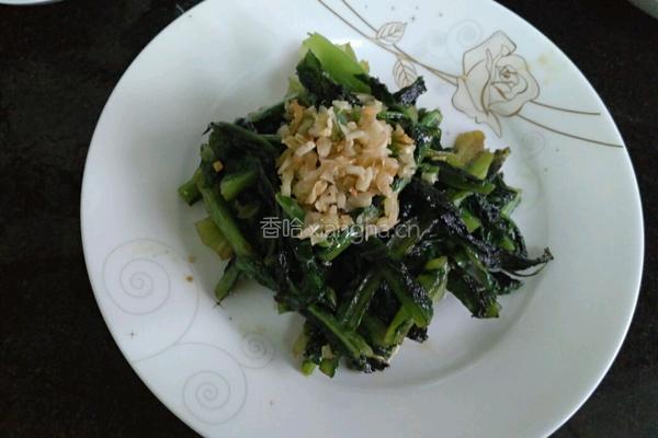 蒜油莴苣叶的做法图解12