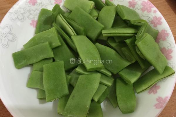 酱香豆角焖面的做法图解2