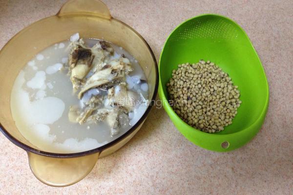 豆汤饭的做法图解1