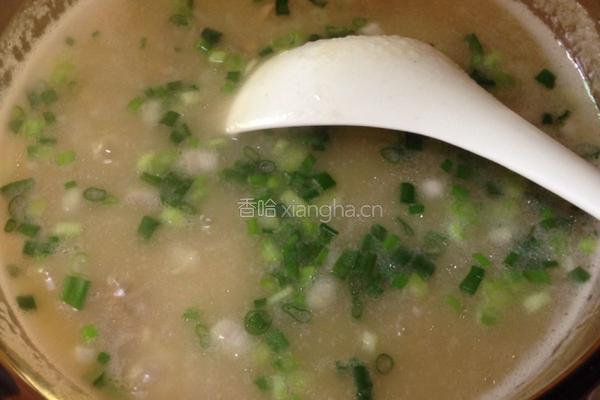 豆汤饭的做法图解6