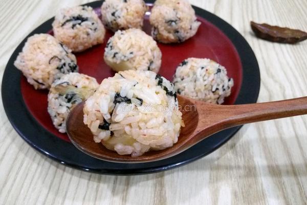 海苔泡菜团的做法图解8