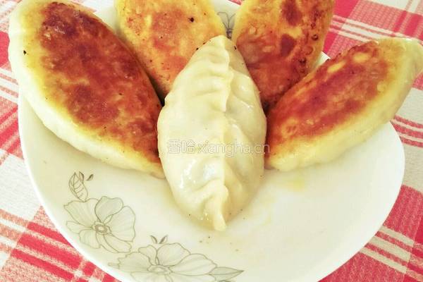 烫面锅贴饺的做法图解8