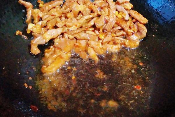芹菜肉丝炒香干的做法图解7