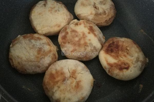 花生酱红糖烧饼的做法图解6
