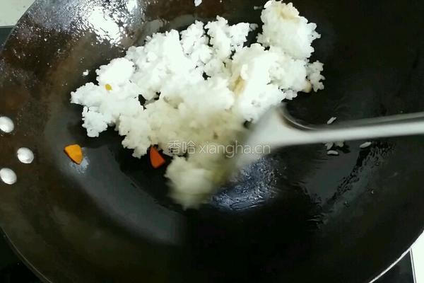 什锦炒饭的做法图解7