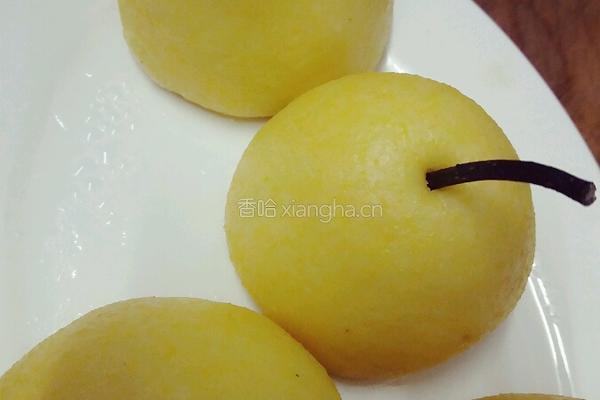 雪梨豆沙包的做法图解9