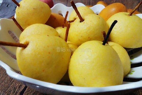 雪梨豆沙包的做法图解11