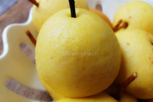 雪梨豆沙包的做法图解10