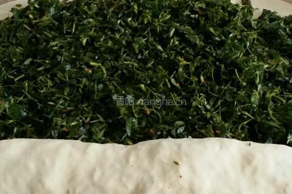 苜蓿菜卷卷的做法图解5