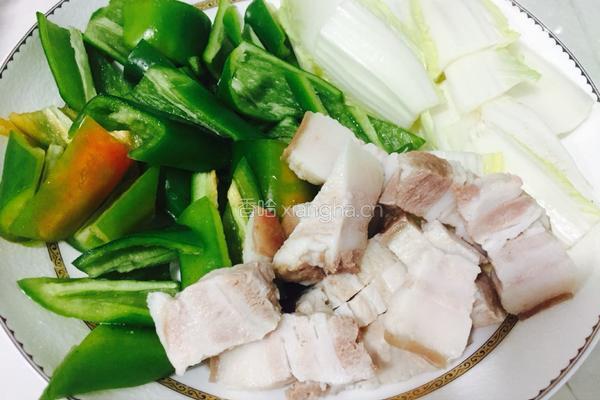 豆豉辣椒回锅肉的做法图解5