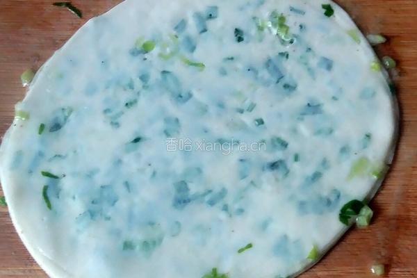 简易版葱油饼的做法图解7