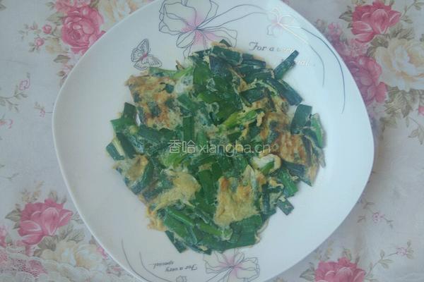 韭菜鸡蛋饼