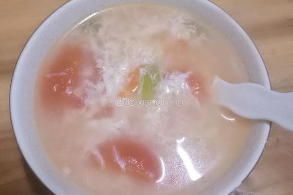 咸鸭蛋蛋清汤的做法图解4