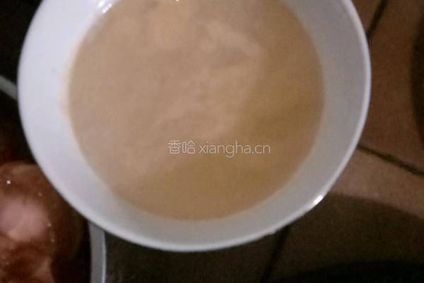咸鸭蛋蛋清汤的做法图解2