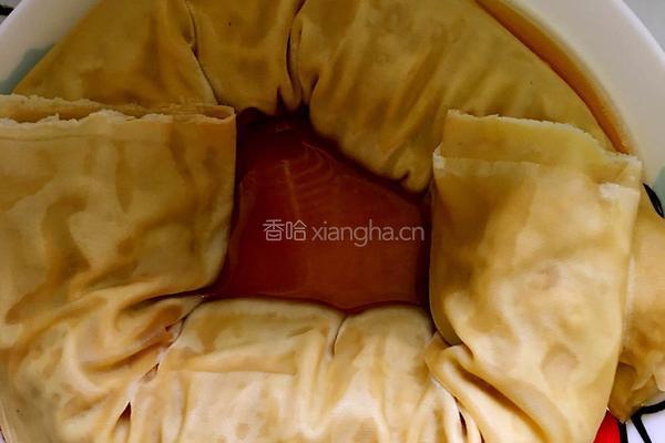 肉沫豆腐卷的做法图解7